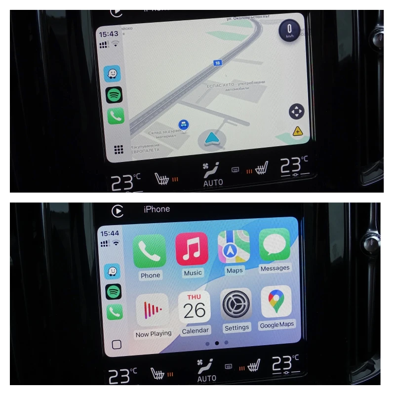 Volvo XC60 R-DESIGN KEYLESSGO АВТОМАТИК НАВИГАЦИЯ КОЖА ПОДГР, снимка 10 - Автомобили и джипове - 52000695