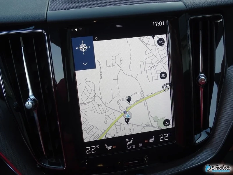 Volvo XC60 R-DESIGN KEYLESSGO АВТОМАТИК НАВИГАЦИЯ КОЖА ПОДГР, снимка 8 - Автомобили и джипове - 52000695