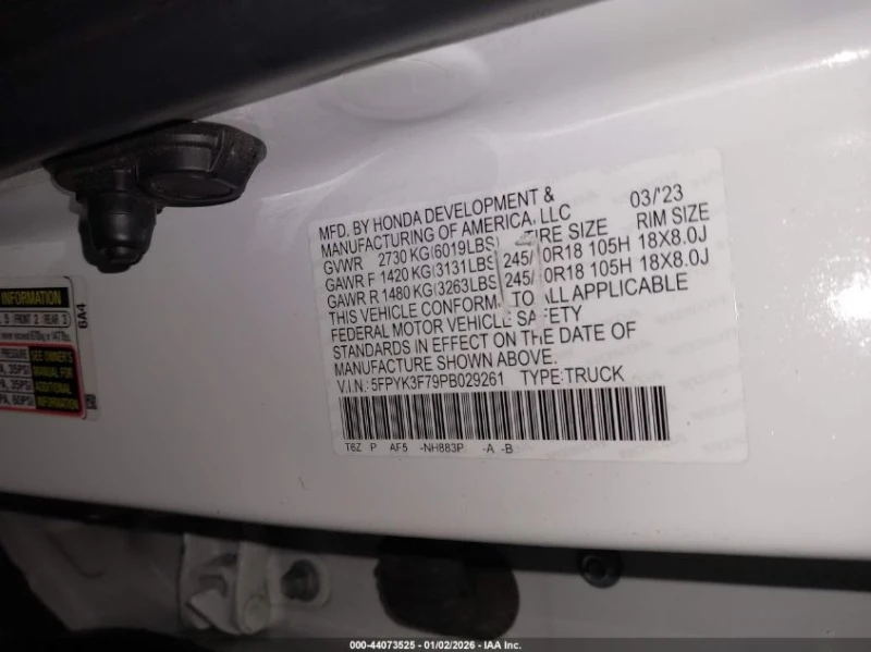 Honda Ridgeline 3.5l Rtl-E, снимка 9 - Автомобили и джипове - 53584995