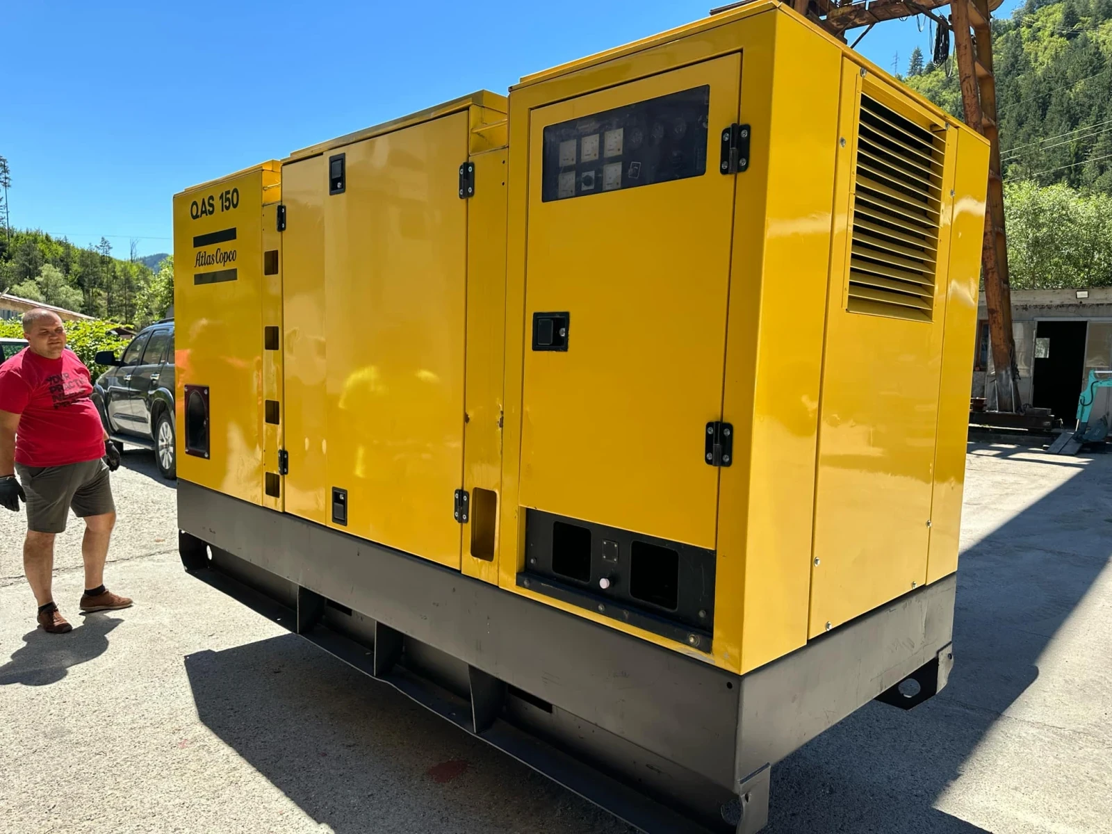 Допълнително оборудване Електроагрегат Atlas Copco QAS-150 - изображение 4