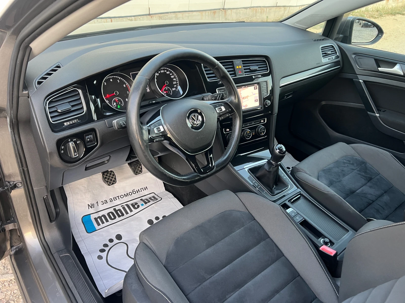 VW Golf 7 EURO6B 1.4 TGI 110к.с метан/ алкантара/навигация - изображение 10