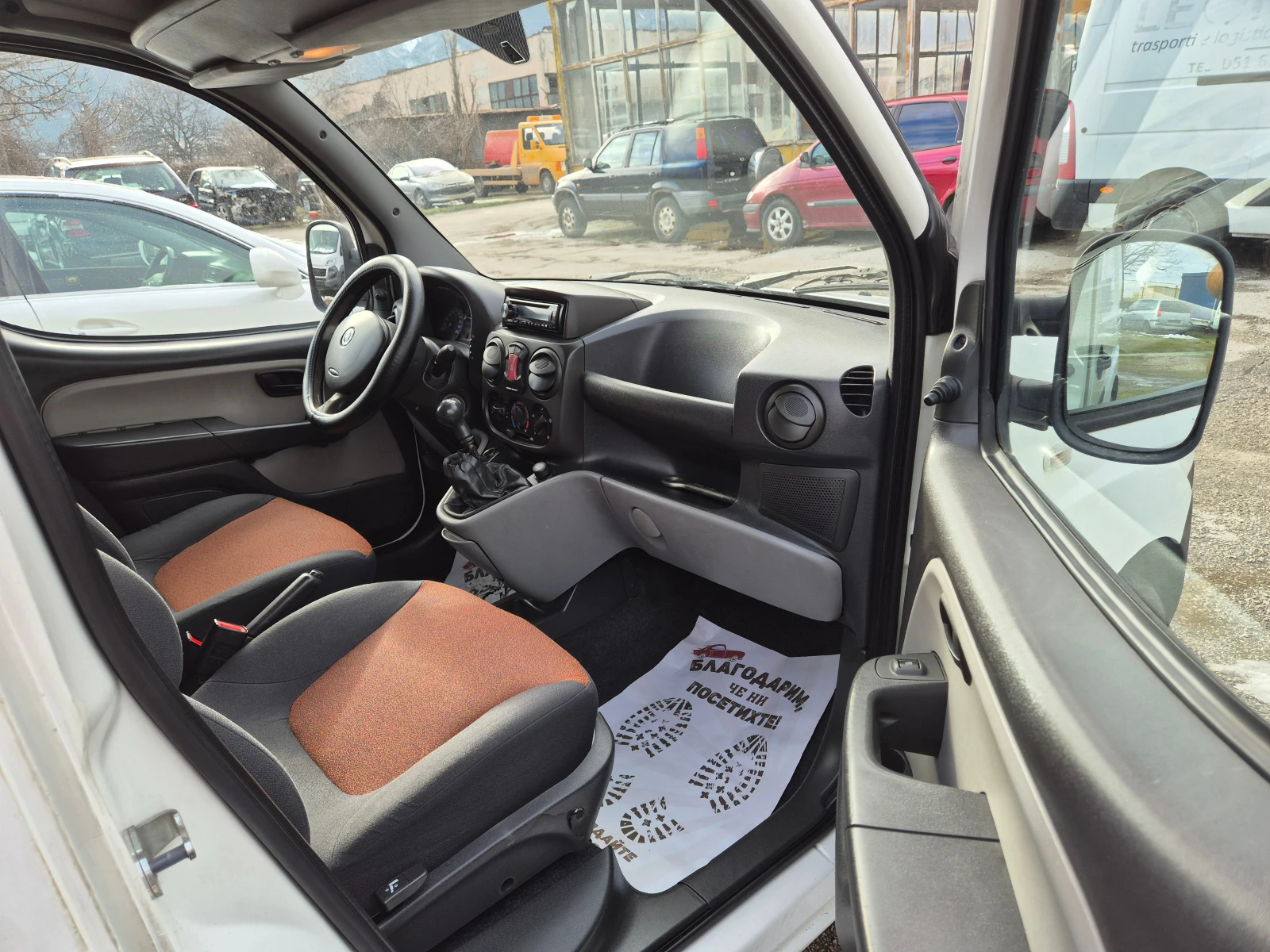 Fiat Doblo 1.9 JTD 105 kc KLIMA ITALY - изображение 8