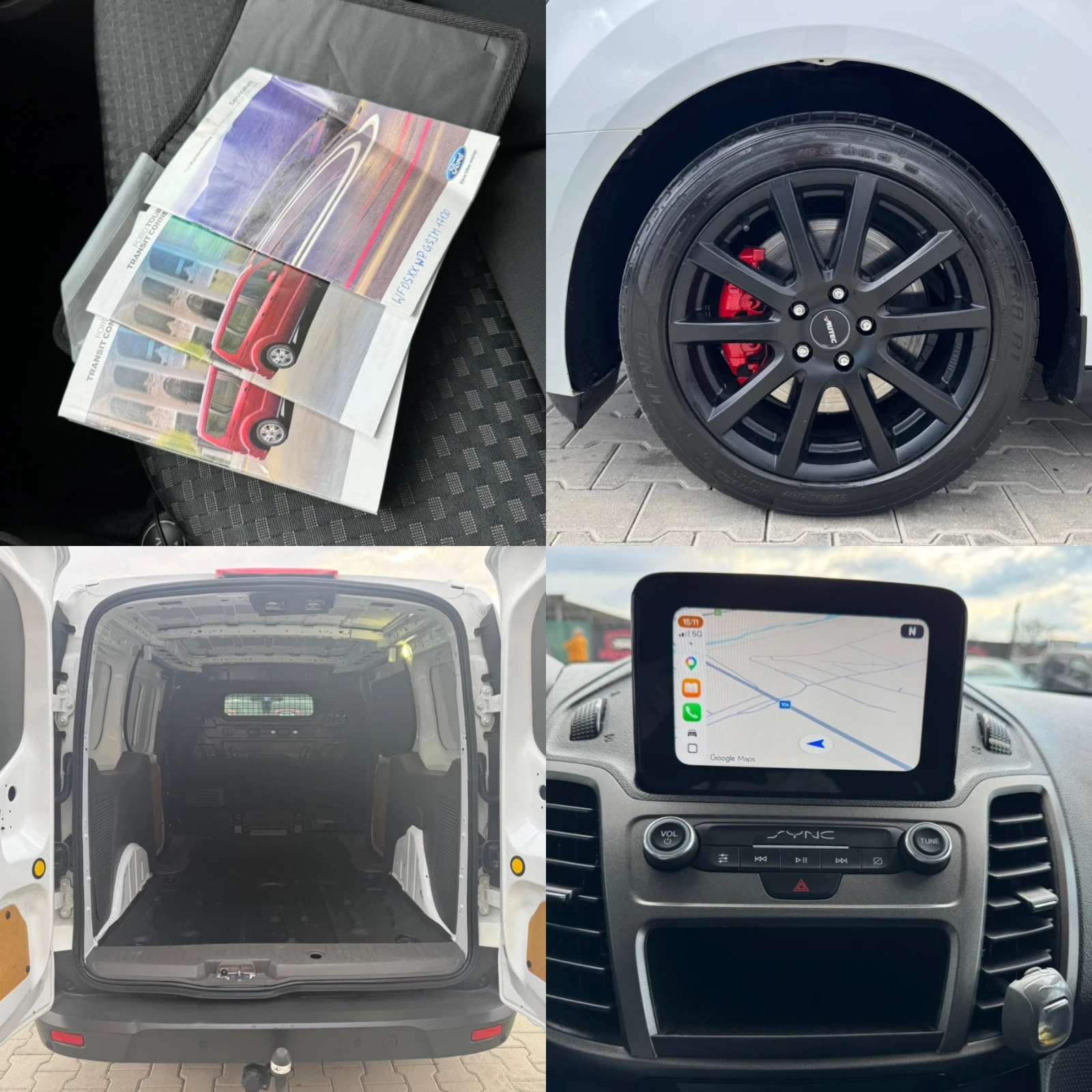 Ford Connect MAXI AVTOMAT CAMERA FULL, снимка 16 - Автомобили и джипове - 54123237