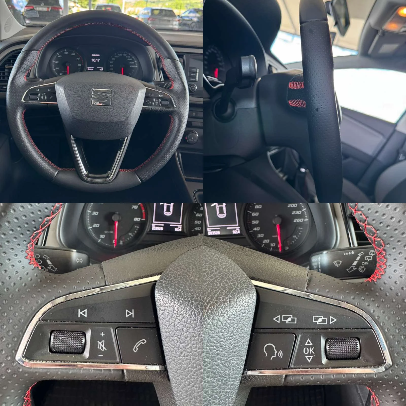 Seat Leon 110TGI* 6ск* ПАРКТРОНИК* , снимка 13 - Автомобили и джипове - 54708218