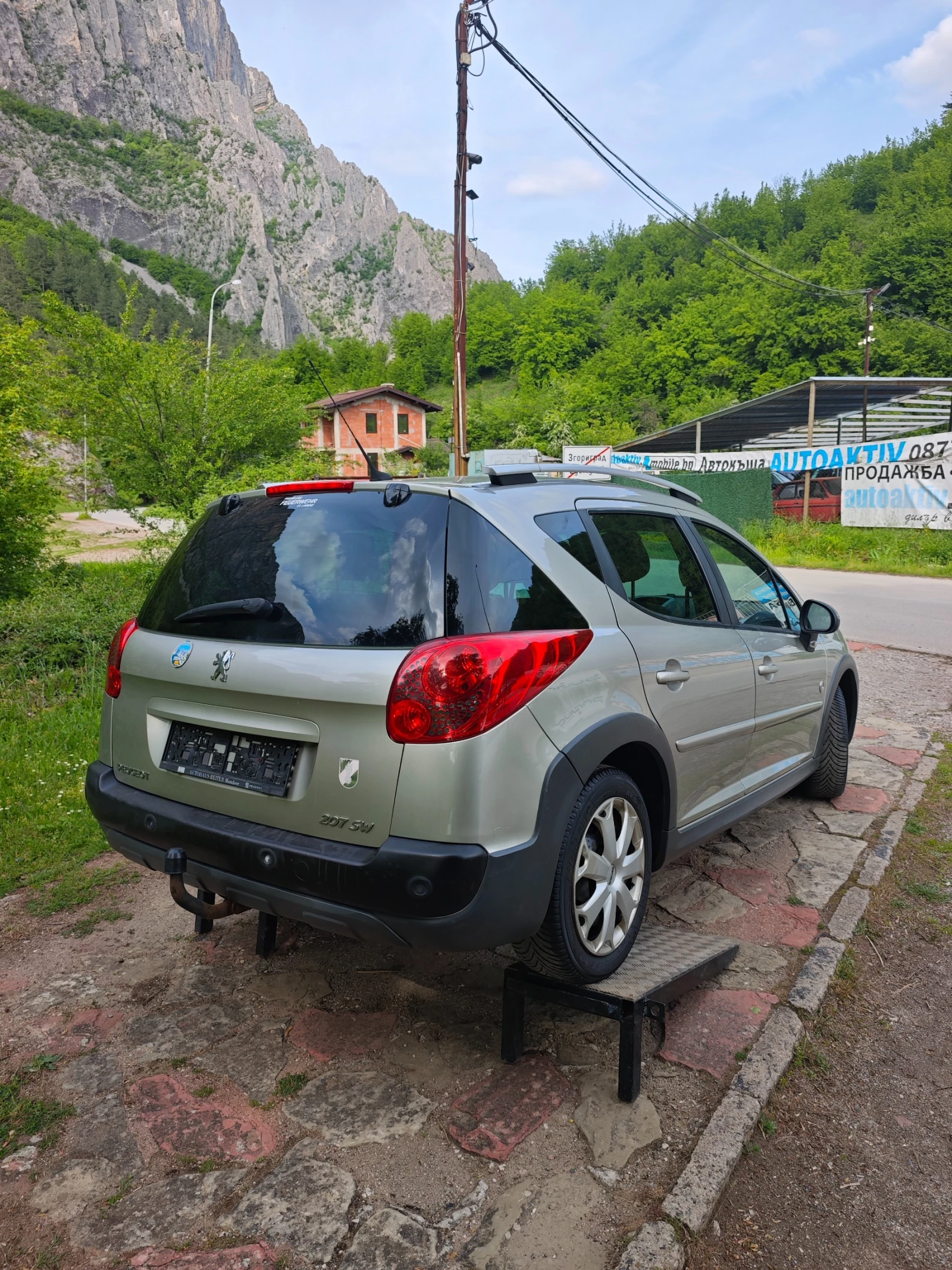 Peugeot 206 1.6HDI OUTDOOR, снимка 5 - Автомобили и джипове - 54777642