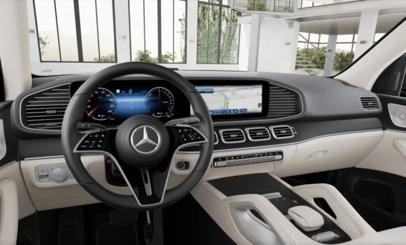 Mercedes-Benz GLE 400 е/4M/252HP/AMG/NIGHT/PANO/360/AHK/MBEAM/9G/656f, снимка 9 - Автомобили и джипове - 51497457