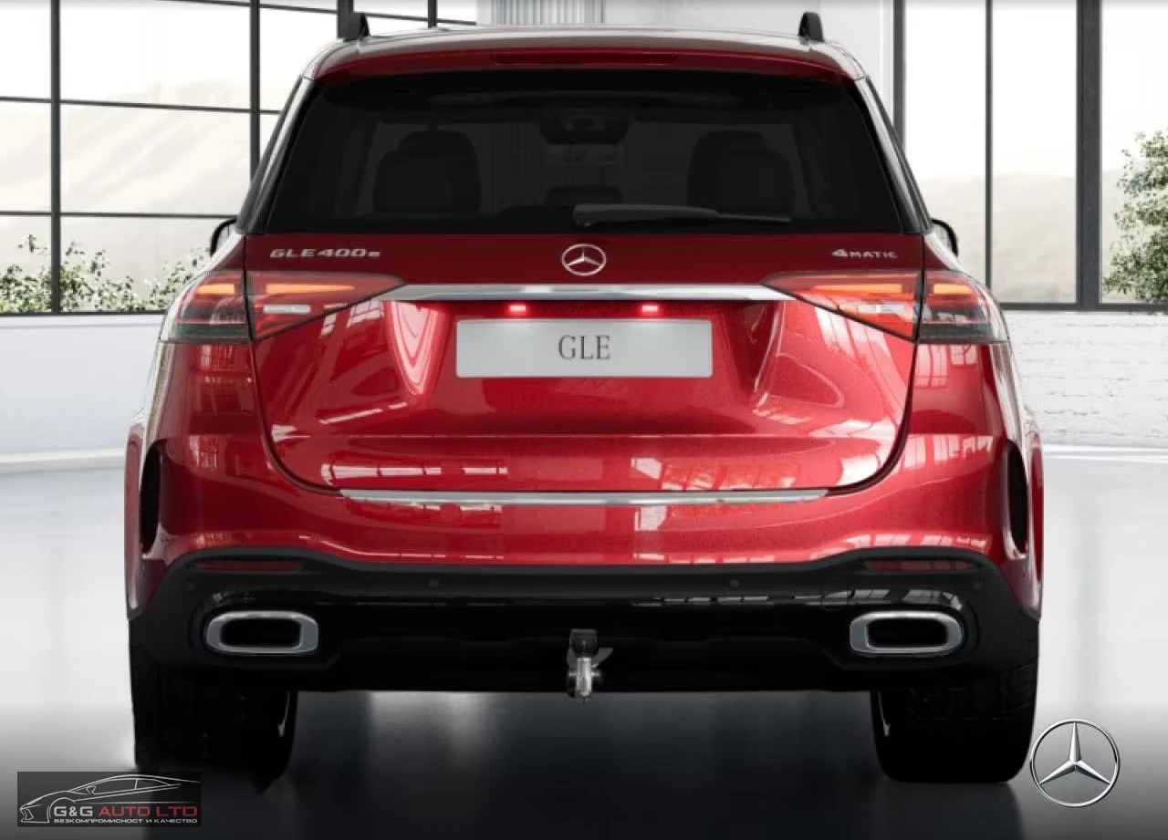Mercedes-Benz GLE 400 е/4M/252HP/AMG/NIGHT/PANO/360/AHK/MBEAM/9G/656f - изображение 8