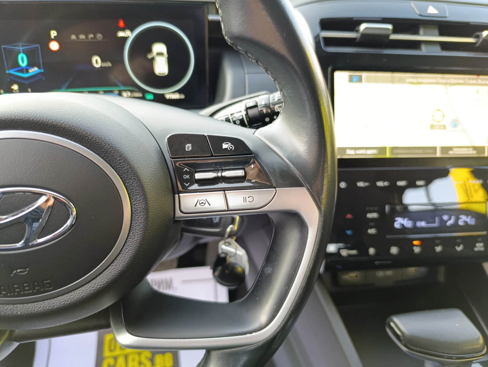 Hyundai Tucson MiHEV  16T 48V 150kc. Закупен от БГ, снимка 8 - Автомобили и джипове - 53771791