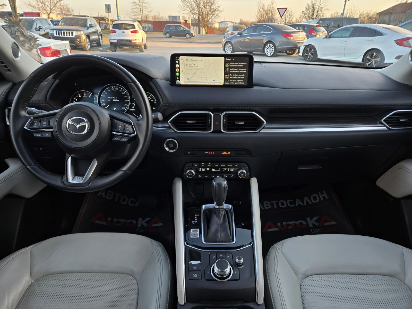 Mazda CX-5 2.5Skyactiv-G-190кс= 47.000км= AWD= DISTR= ОБДУХ, снимка 12 - Автомобили и джипове - 53825928