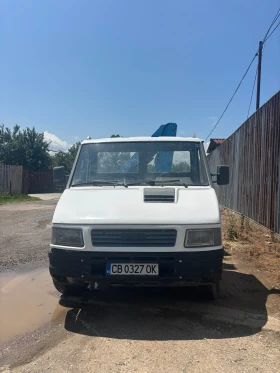 Iveco 3512 3.5т 1500кг крана* самосвал, снимка 2