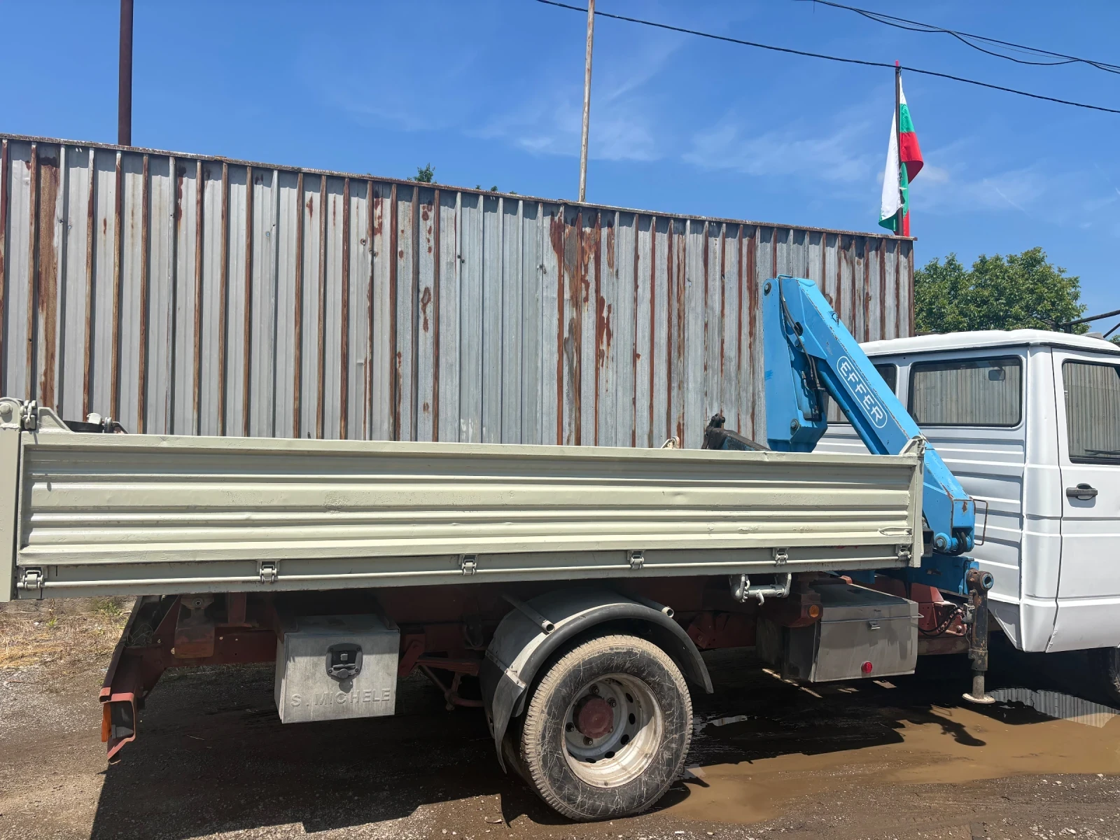 Iveco 3512 3.5т 1500кг крана* самосвал, снимка 3 - Бусове и автобуси - 54790689