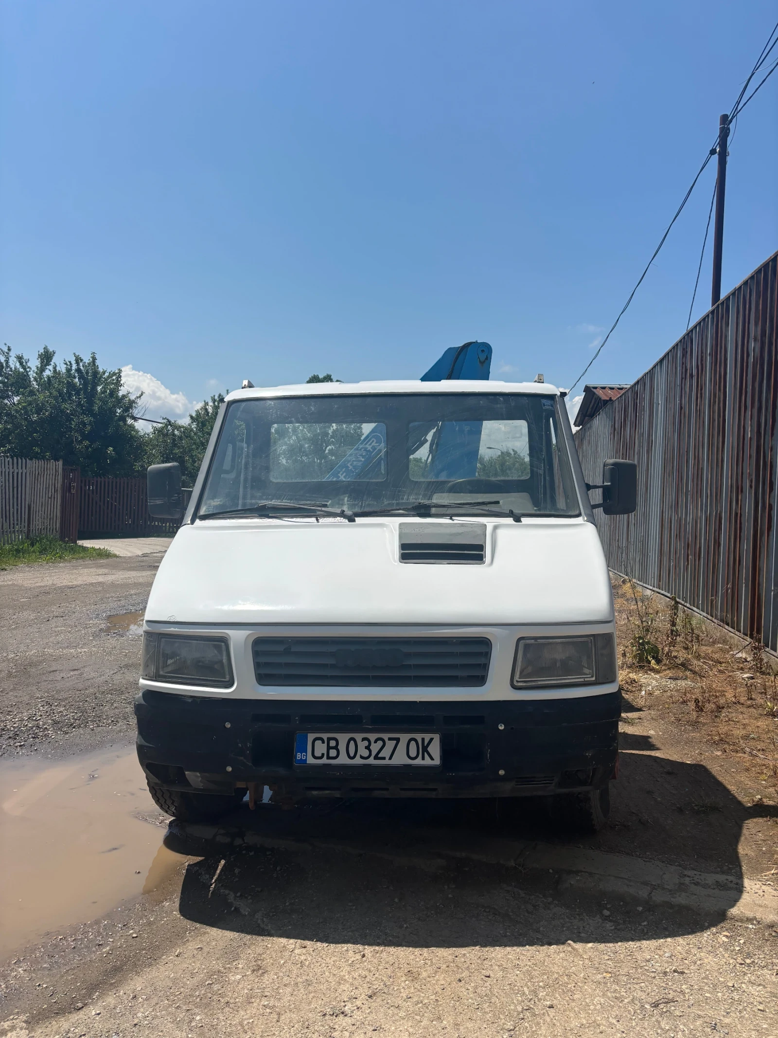 Iveco 3512 3.5т 1500кг крана* самосвал, снимка 2 - Бусове и автобуси - 54790689