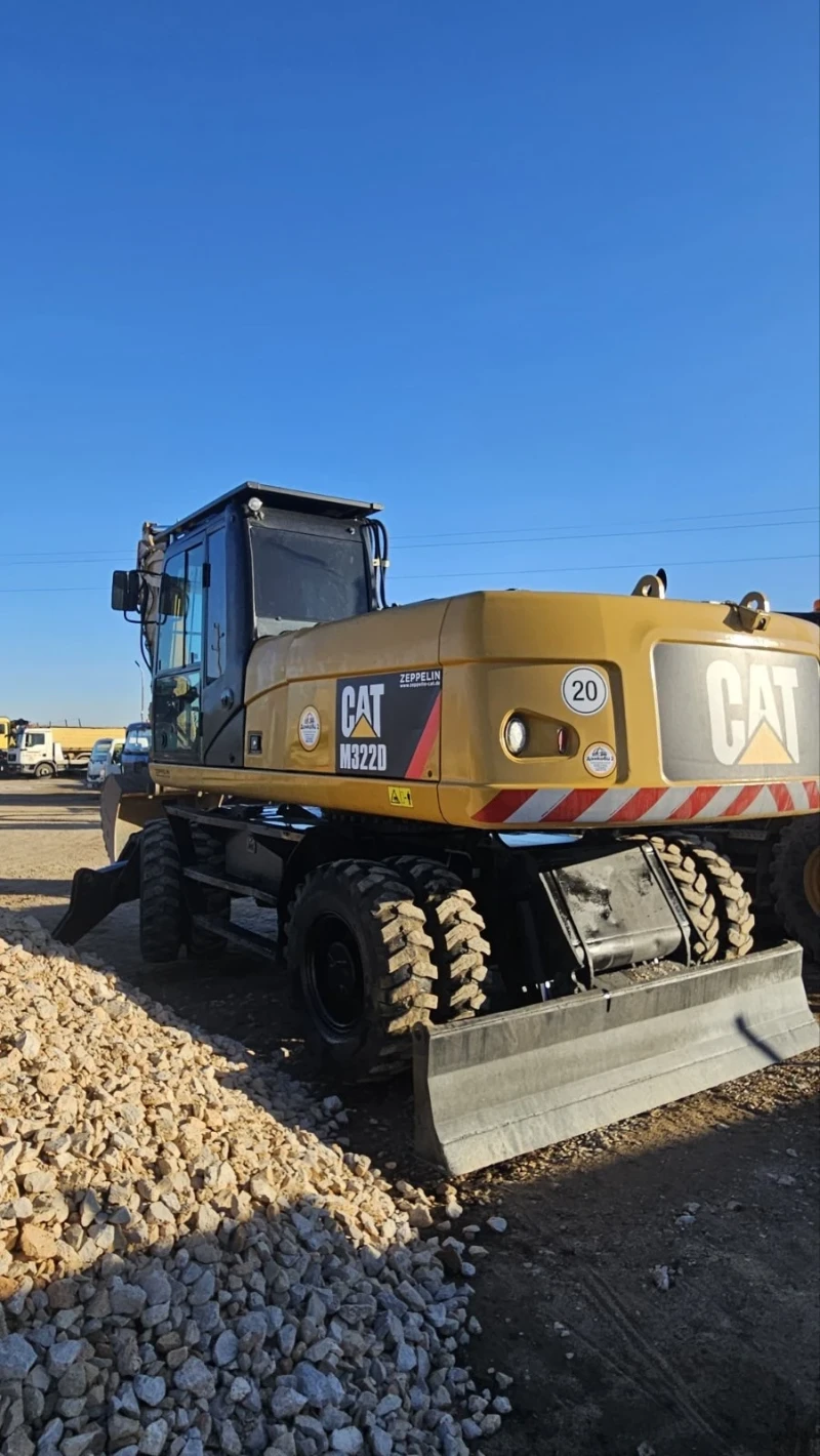 Багер Caterpillar M322D, снимка 5 - Индустриална техника - 49384721