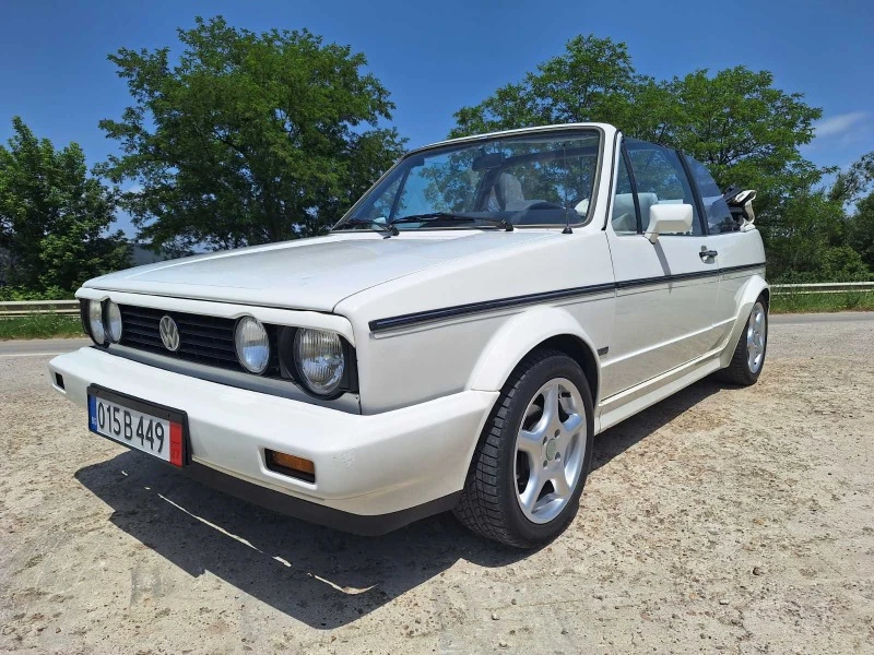 VW Golf I CABRIO &#34;KARMANN&#34; НОВ ВНОС ШВЕЙЦАРИЯ, снимка 1 - Автомобили и джипове - 46181999