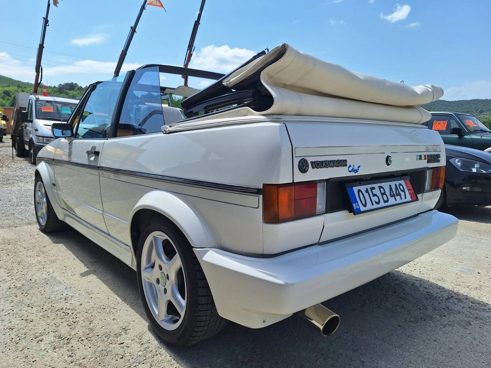 VW Golf I CABRIO "KARMANN" НОВ ВНОС ШВЕЙЦАРИЯ - изображение 8