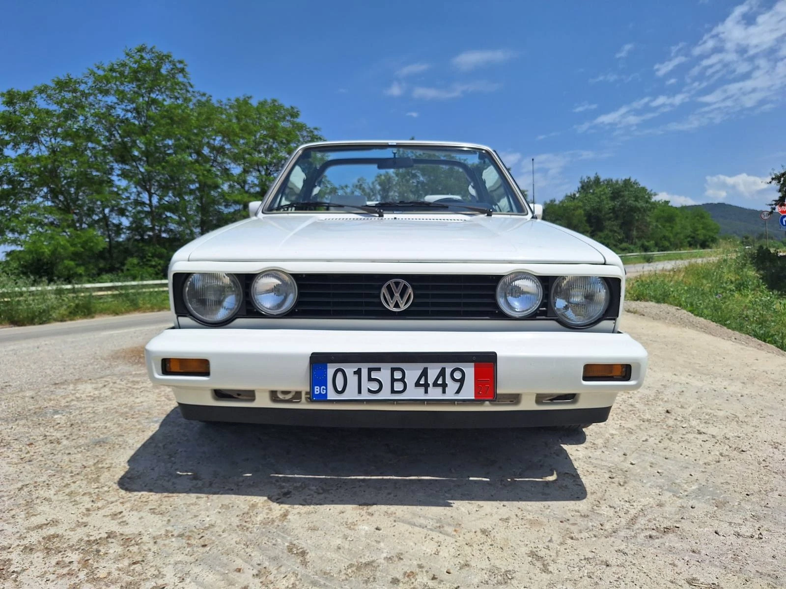 VW Golf I CABRIO "KARMANN" НОВ ВНОС ШВЕЙЦАРИЯ - изображение 2