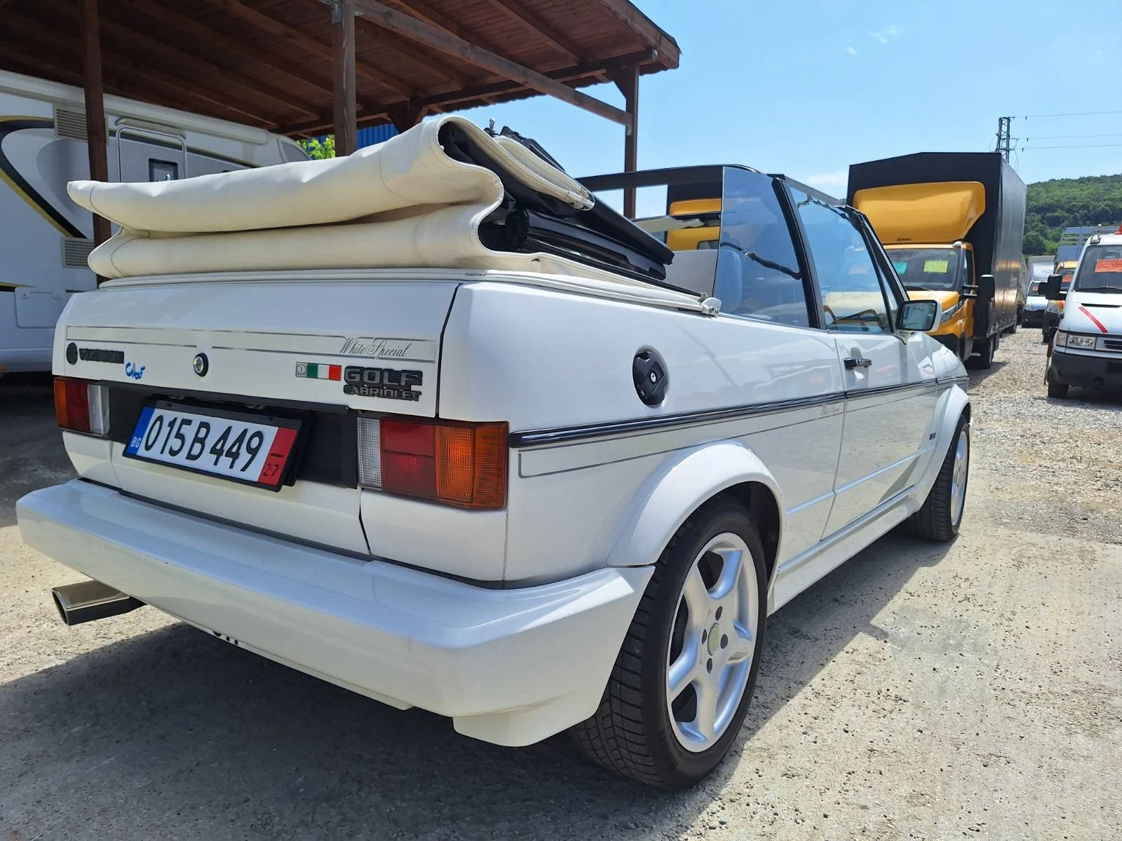 VW Golf I CABRIO "KARMANN" НОВ ВНОС ШВЕЙЦАРИЯ - изображение 6