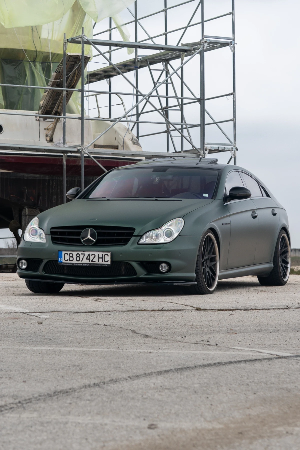 Mercedes-Benz CLS 55 AMG, снимка 4 - Автомобили и джипове - 53939063