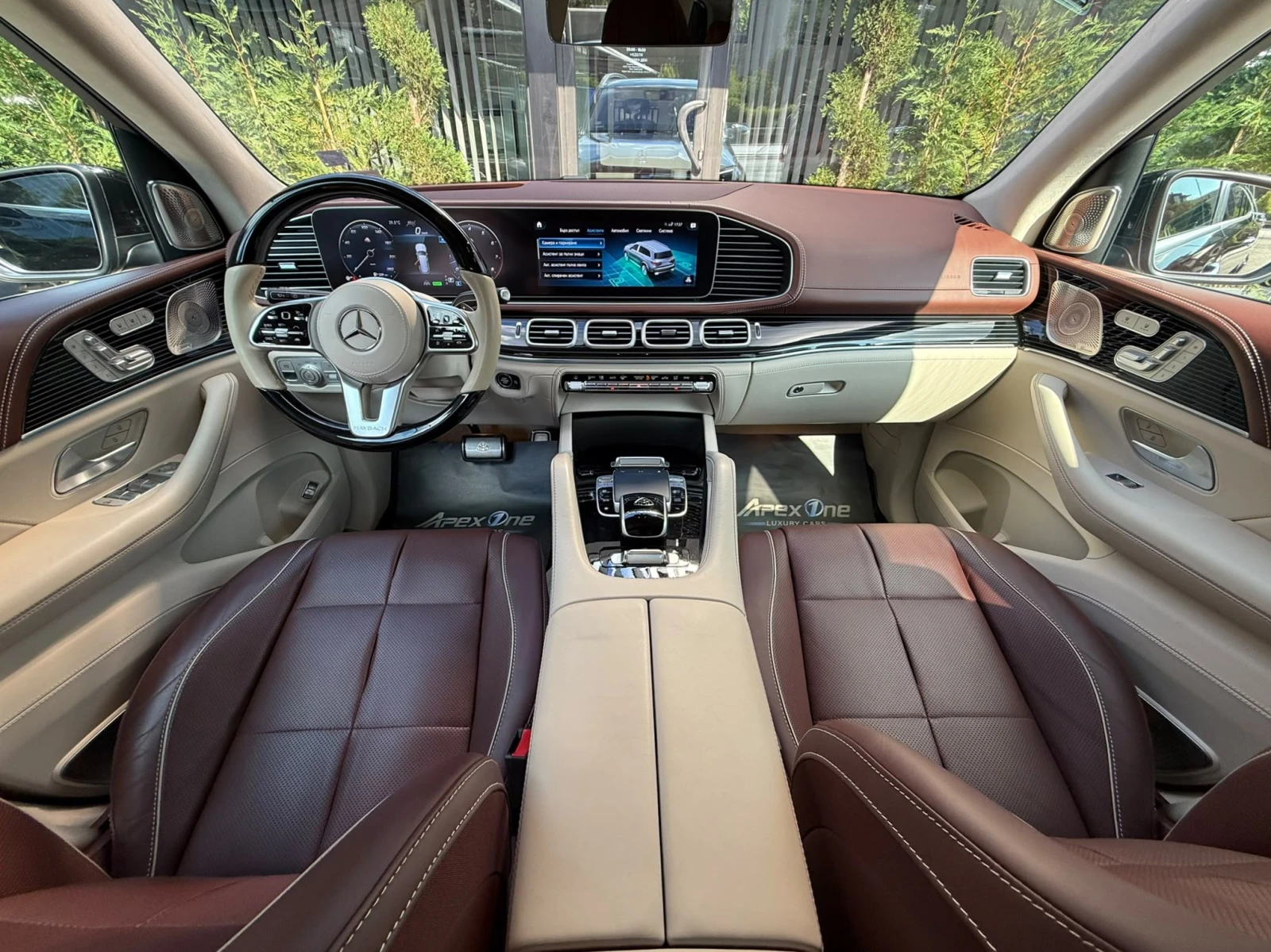 Mercedes-Benz GLS 600 MAYBACH/AIRMATIC/360/BURMESTER, снимка 13 - Автомобили и джипове - 55062434