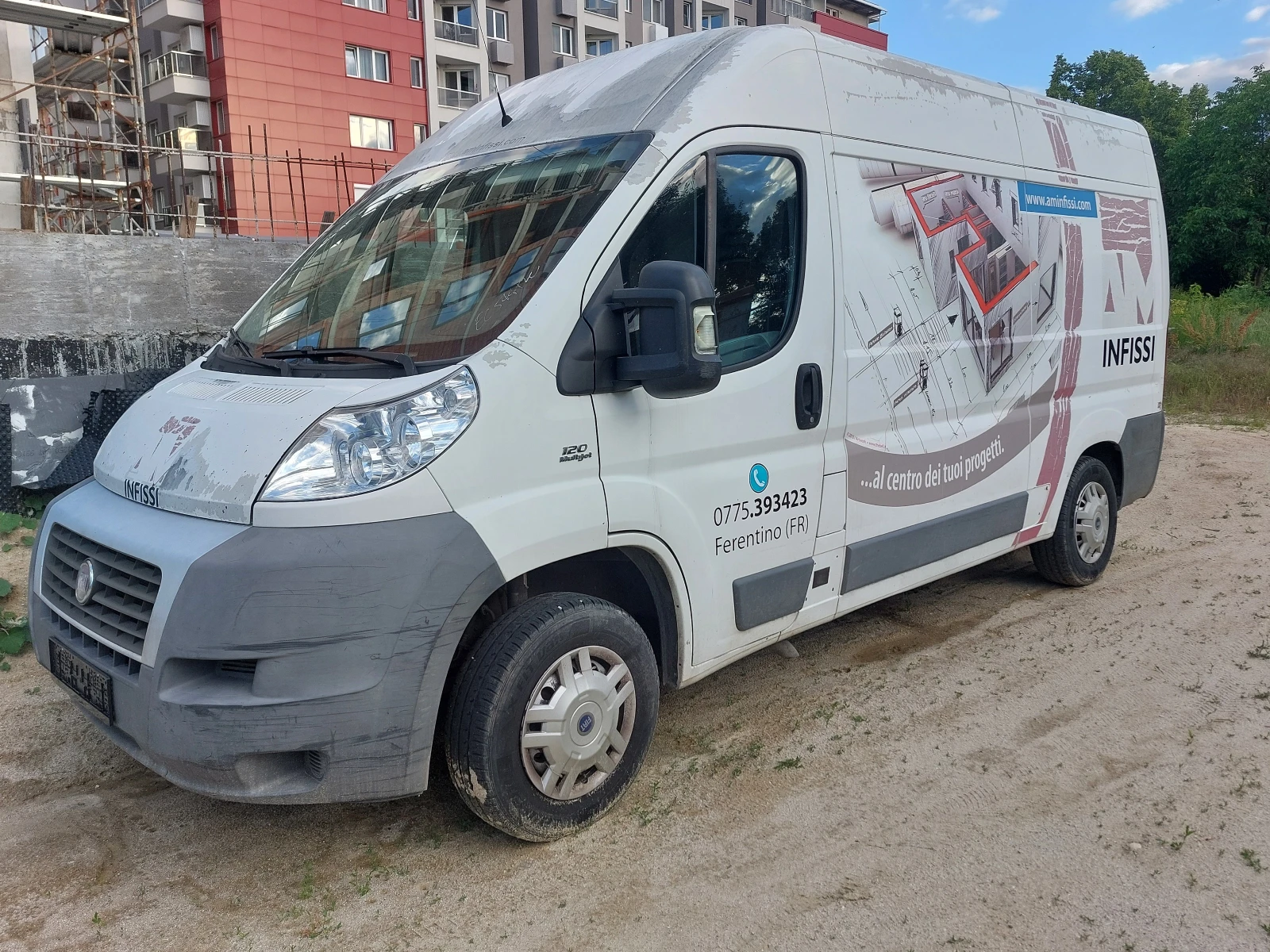 Fiat Ducato 2.3JTD 120кс КЛИМАТИК, снимка 2 - Бусове и автобуси - 55129924