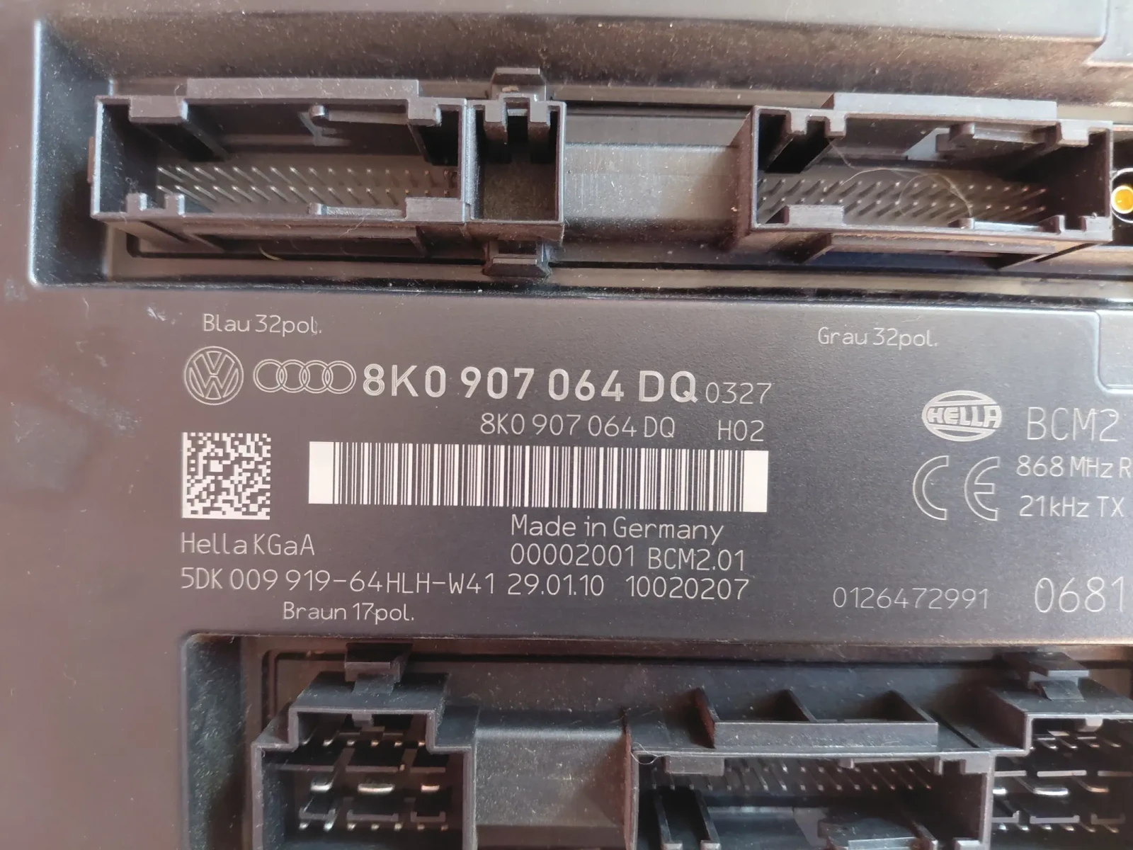 8K0907064DQ BCM2 ����� AUDI A4 B8, A5 8T, Q5 8RB  8K0 907 064 DQ | Mobile.bg � ����������� 2