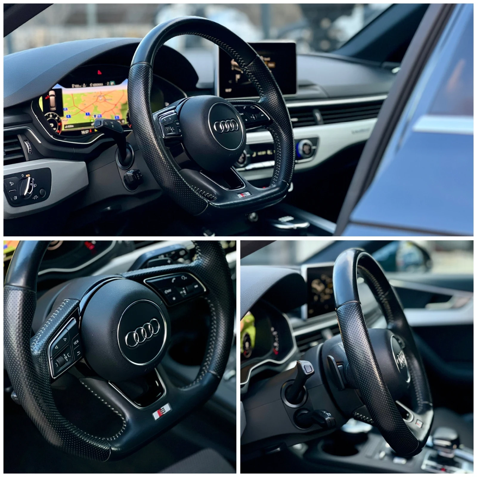 Audi A4 V6-3.0TDI-QUATTRO / S-LINE / DISTRONIC + / VIRTUAL | Mobile.bg � ����������� 9
