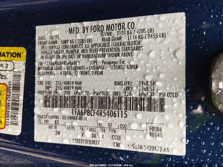 Ford Mustang 5l Gt Fastback, снимка 9 - Автомобили и джипове - 53751578