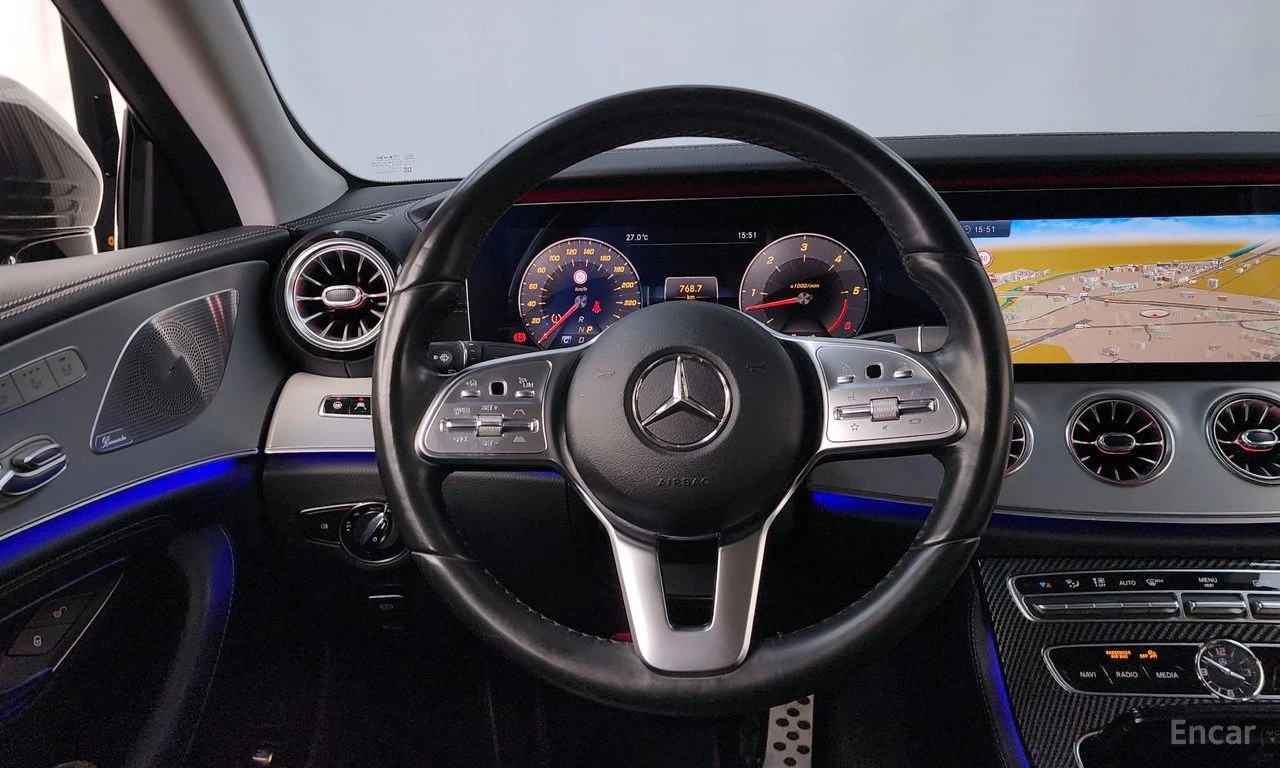 Mercedes-Benz CLS 400 4MATIC* AMG* LINE* BURMESTER* ОБДУХВАНЕ* ХЕДЪП* LA, снимка 7 - Автомобили и джипове - 54731425
