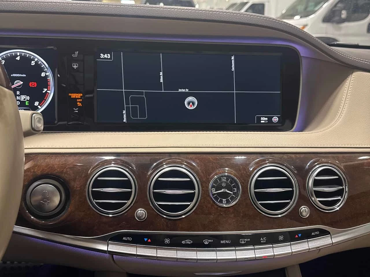 Mercedes-Benz S 400 * АВТОКРЕДИТ БЕЗ ПЪРВОНАЧАЛНА ВНОСКА* , снимка 9 - Автомобили и джипове - 55071426
