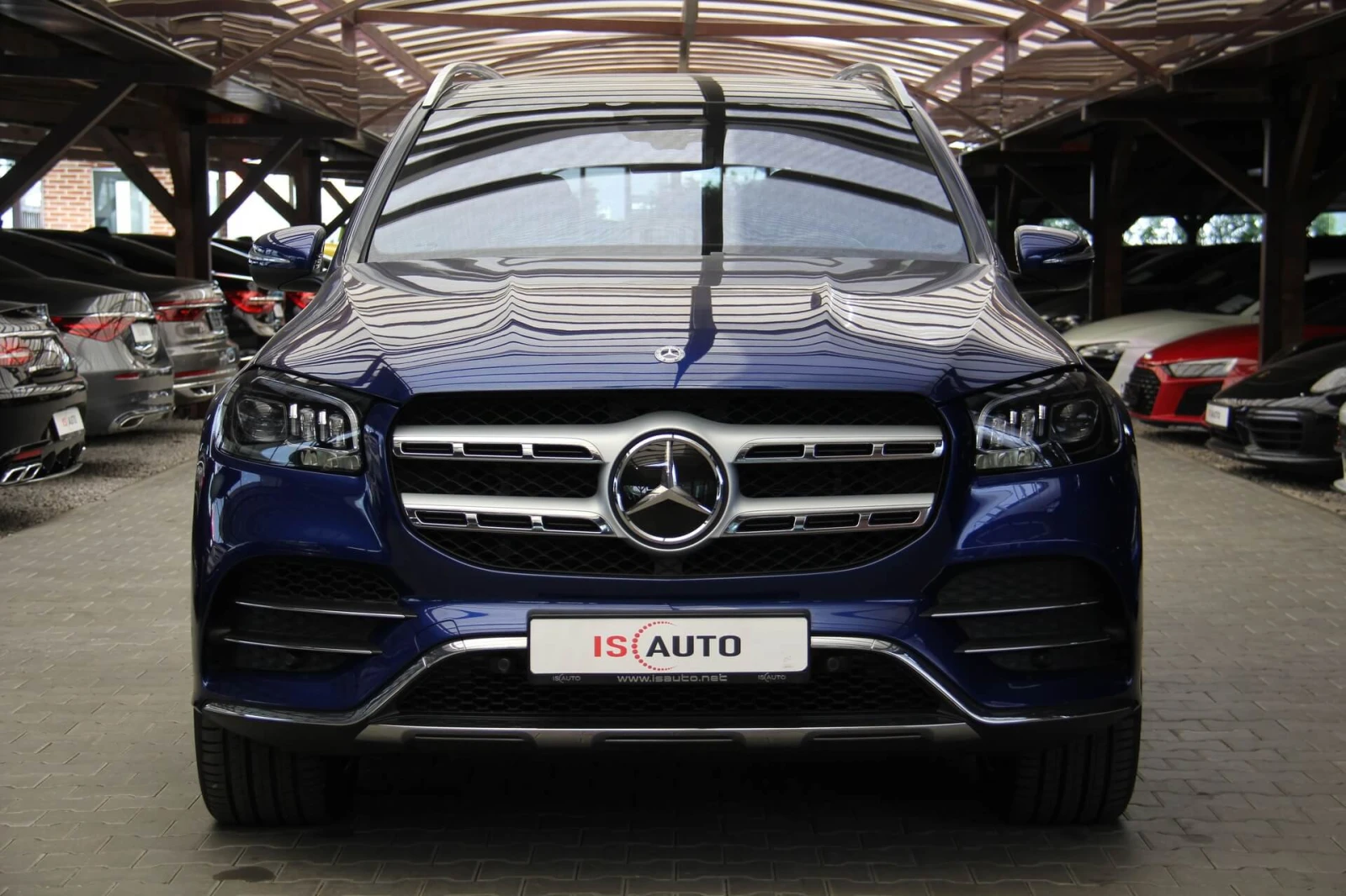 Mercedes-Benz GLS580 AMG/4Matic/Burmester/HuD/Панорама/Обдухване/RSE - изображение 2