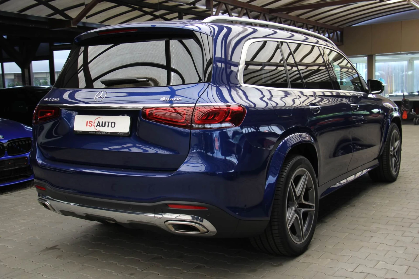 Mercedes-Benz GLS580 AMG/4Matic/Burmester/HuD/Панорама/Обдухване/RSE - изображение 4
