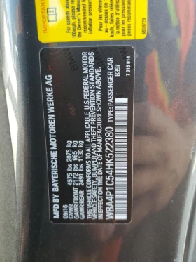 BMW 440 M PACK* HEAD UP* 360* KEYLESS* КАМЕРА* - 29000 лв. - 56350346 12