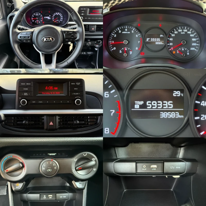 Kia Picanto 38 000 км. / БЕНЗИН / ЕВРО 6, снимка 14 - Автомобили и джипове - 50659010