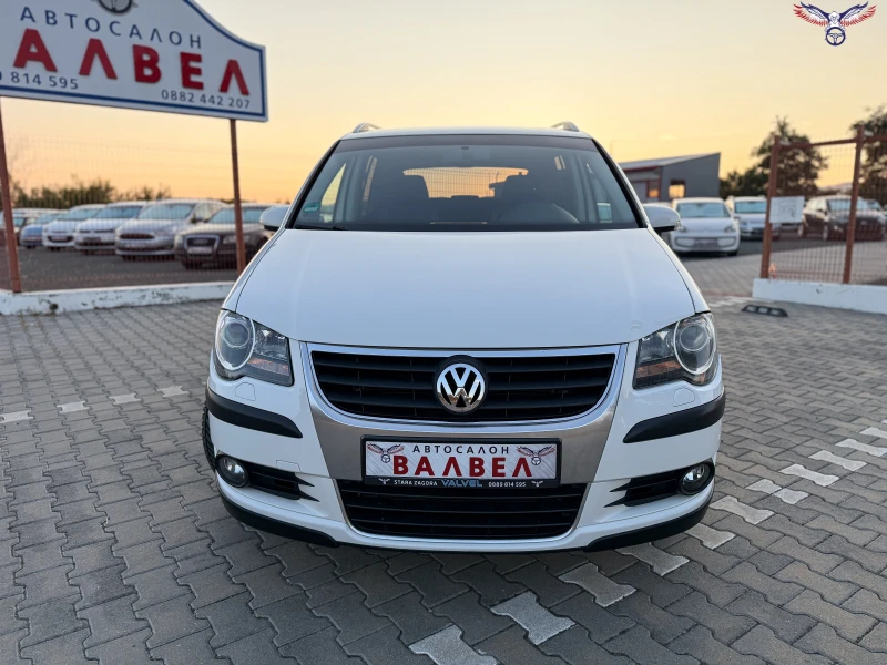 VW Touran * CROSS* БЕНЗИН* 140HP* 7 МЕСТА* EURO 5* , снимка 2 - Автомобили и джипове - 50694004