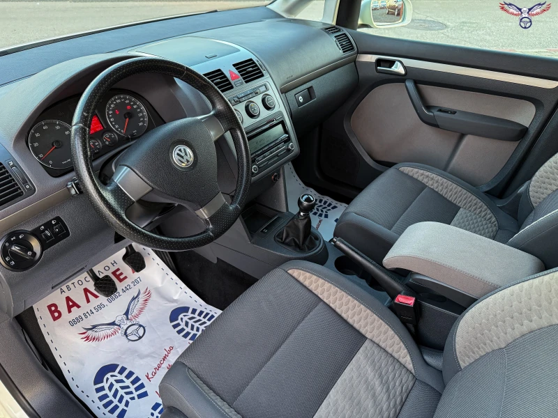 VW Touran * CROSS* БЕНЗИН* 140HP* 7 МЕСТА* EURO 5* , снимка 9 - Автомобили и джипове - 50694004