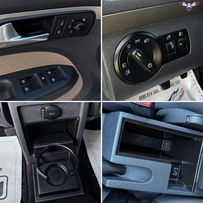 VW Touran * CROSS* БЕНЗИН* 140HP* 7 МЕСТА* EURO 5* , снимка 15 - Автомобили и джипове - 50694004