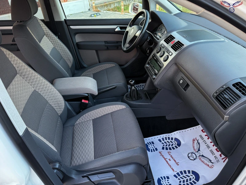 VW Touran * CROSS* БЕНЗИН* 140HP* 7 МЕСТА* EURO 5* , снимка 11 - Автомобили и джипове - 50694004