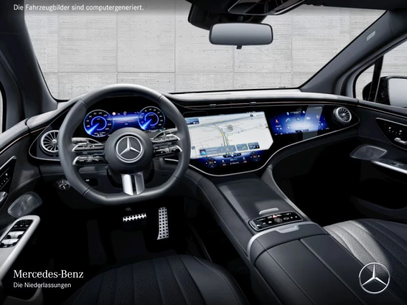 Mercedes-Benz EQE 500/408HP/AMG/4M/SUV/HYPERSCR/PANO/NIGHT/360/943v, снимка 12 - Автомобили и джипове - 53466815