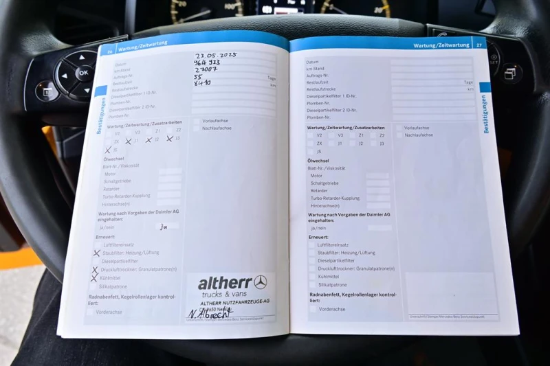 Mercedes-Benz Antos 1843 ТК T-800R Падащ борд, снимка 14 - Камиони - 52340055