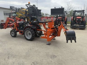 Трактор Tafe  6028 М + Товарач TL 25 + Багерно устройствоDELEKS, снимка 2