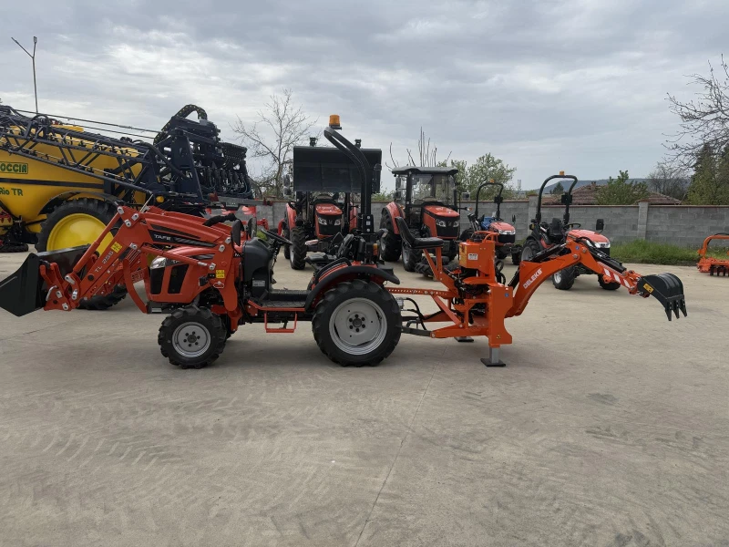 Трактор Tafe  6028 М + Товарач TL 25 + Багерно устройствоDELEKS, снимка 6 - Селскостопанска техника - 49931572