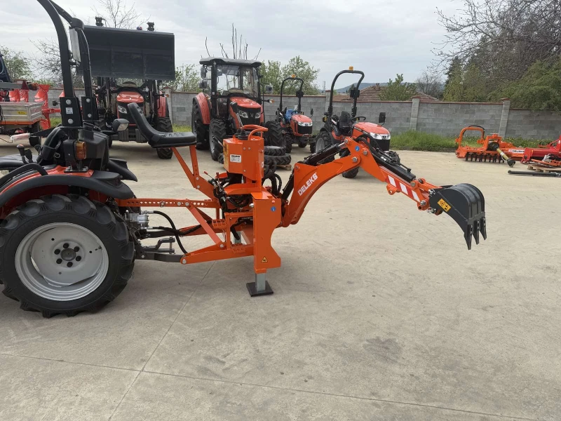 Трактор Tafe  6028 М + Товарач TL 25 + Багерно устройствоDELEKS, снимка 4 - Селскостопанска техника - 49931572