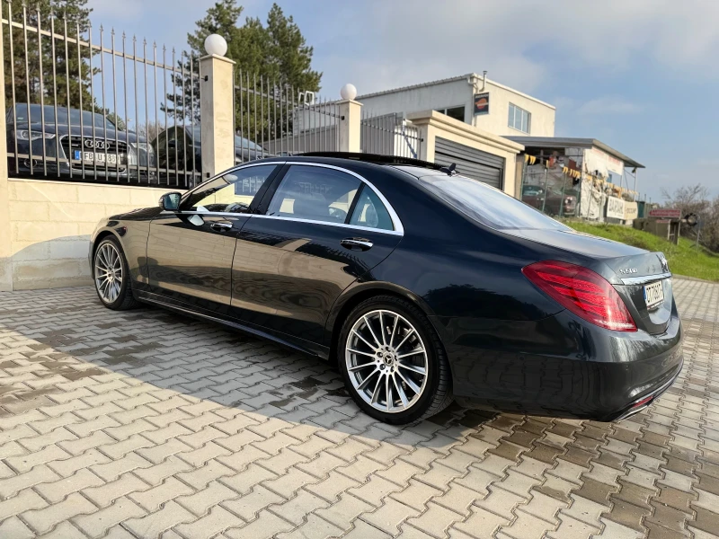 Mercedes-Benz S 500 Long* BURMESTER* Night Vision* 360* FULL MAX, снимка 4 - Автомобили и джипове - 52642809