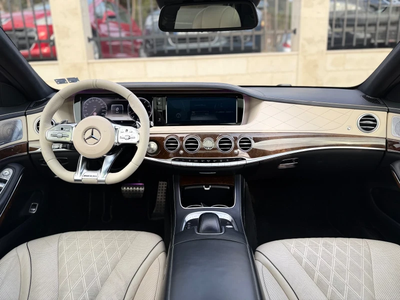 Mercedes-Benz S 500 Long* BURMESTER* Night Vision* 360* FULL MAX, снимка 10 - Автомобили и джипове - 52642809