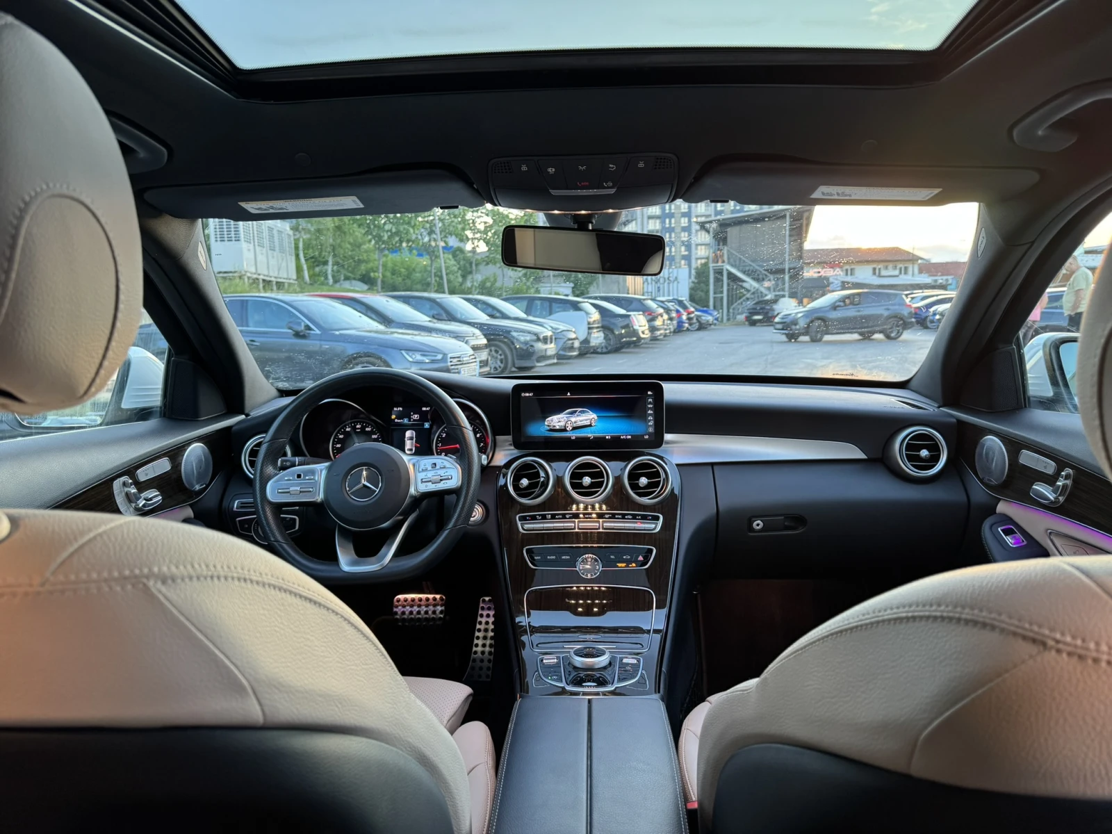 Mercedes-Benz C 300 4Matic AMG Line, снимка 9 - Автомобили и джипове - 54964057