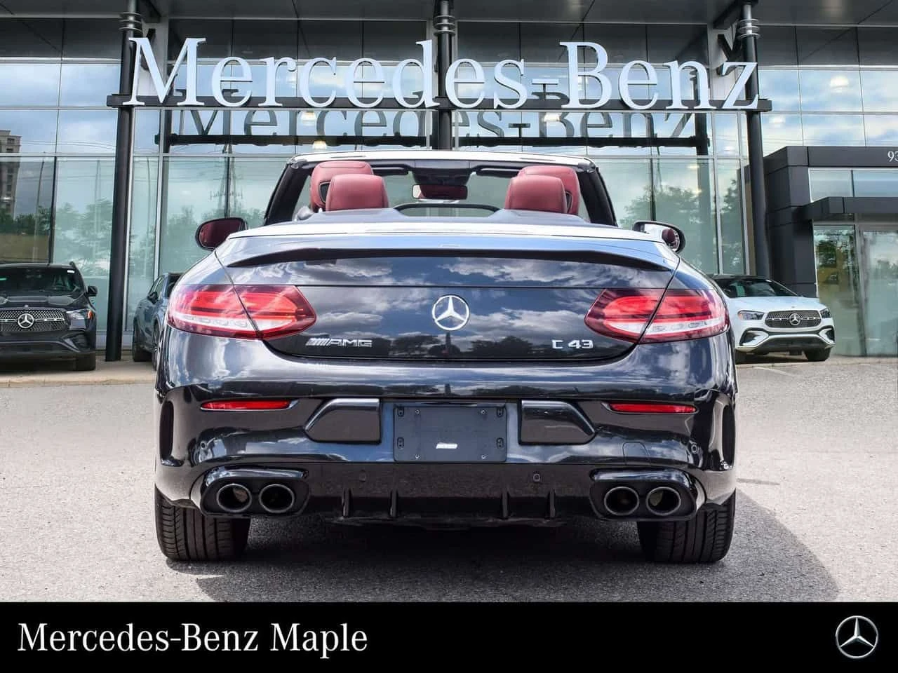 Mercedes-Benz C 43 AMG Convertible * Фиксирана цена до БГ * От Mercedes *, снимка 5 - Автомобили и джипове - 55345851