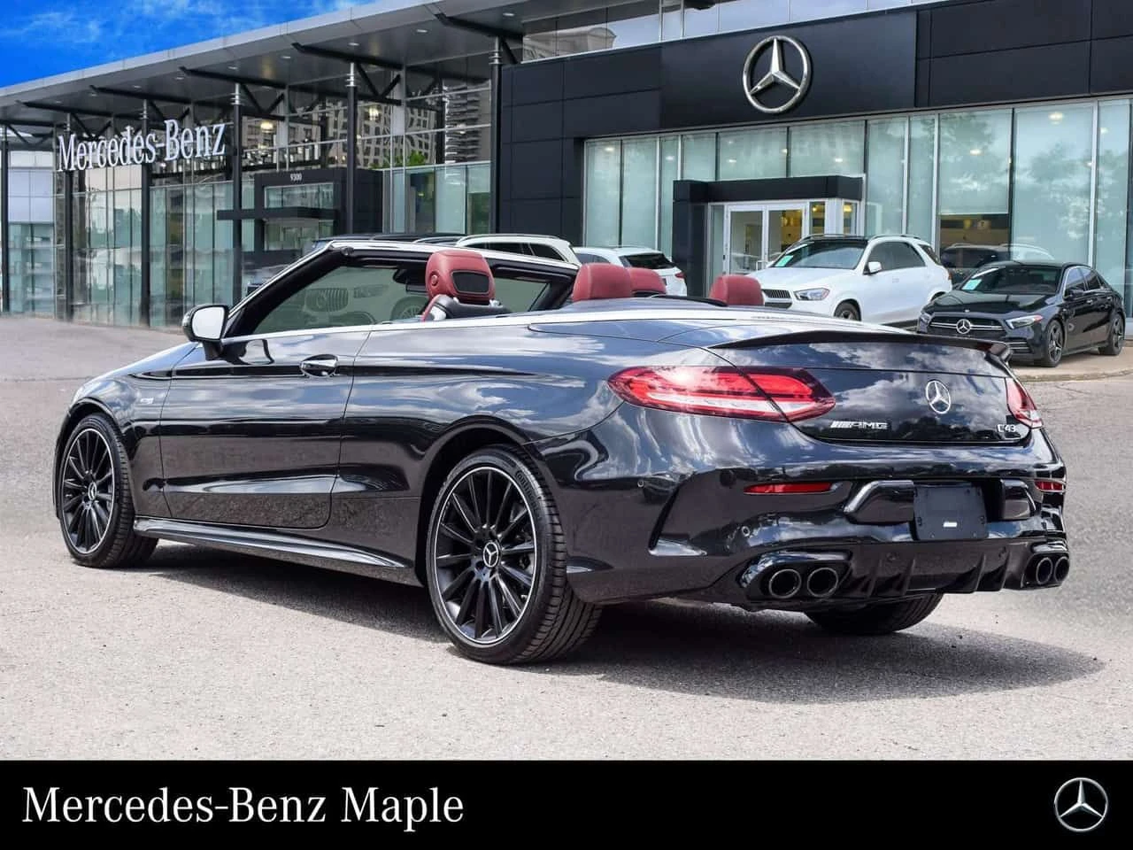 Mercedes-Benz C 43 AMG Convertible * Фиксирана цена до БГ * От Mercedes *, снимка 4 - Автомобили и джипове - 55345851