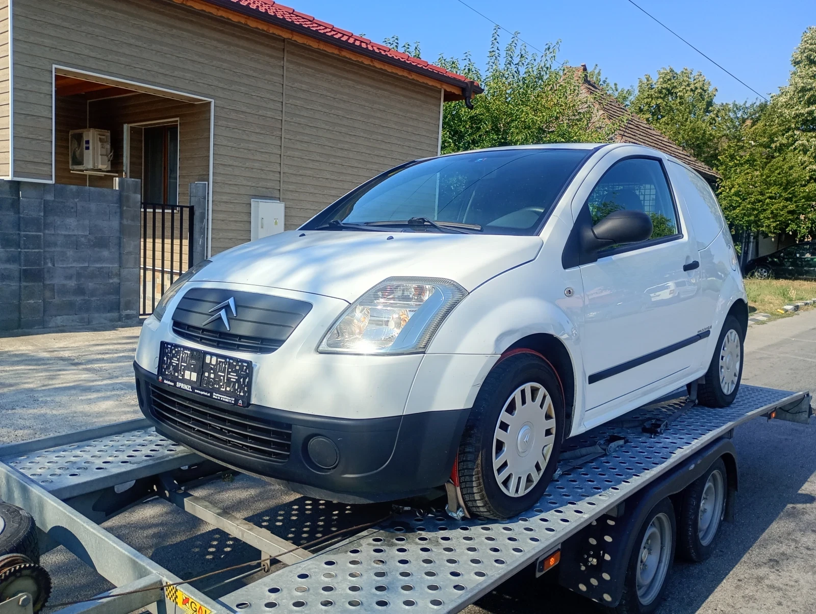 Citroen C2 Товарна клима , снимка 3 - Автомобили и джипове - 55555814