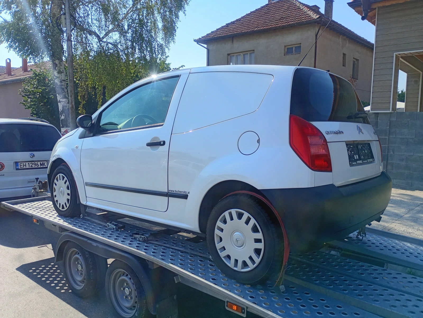Citroen C2 Товарна клима , снимка 4 - Автомобили и джипове - 55555814