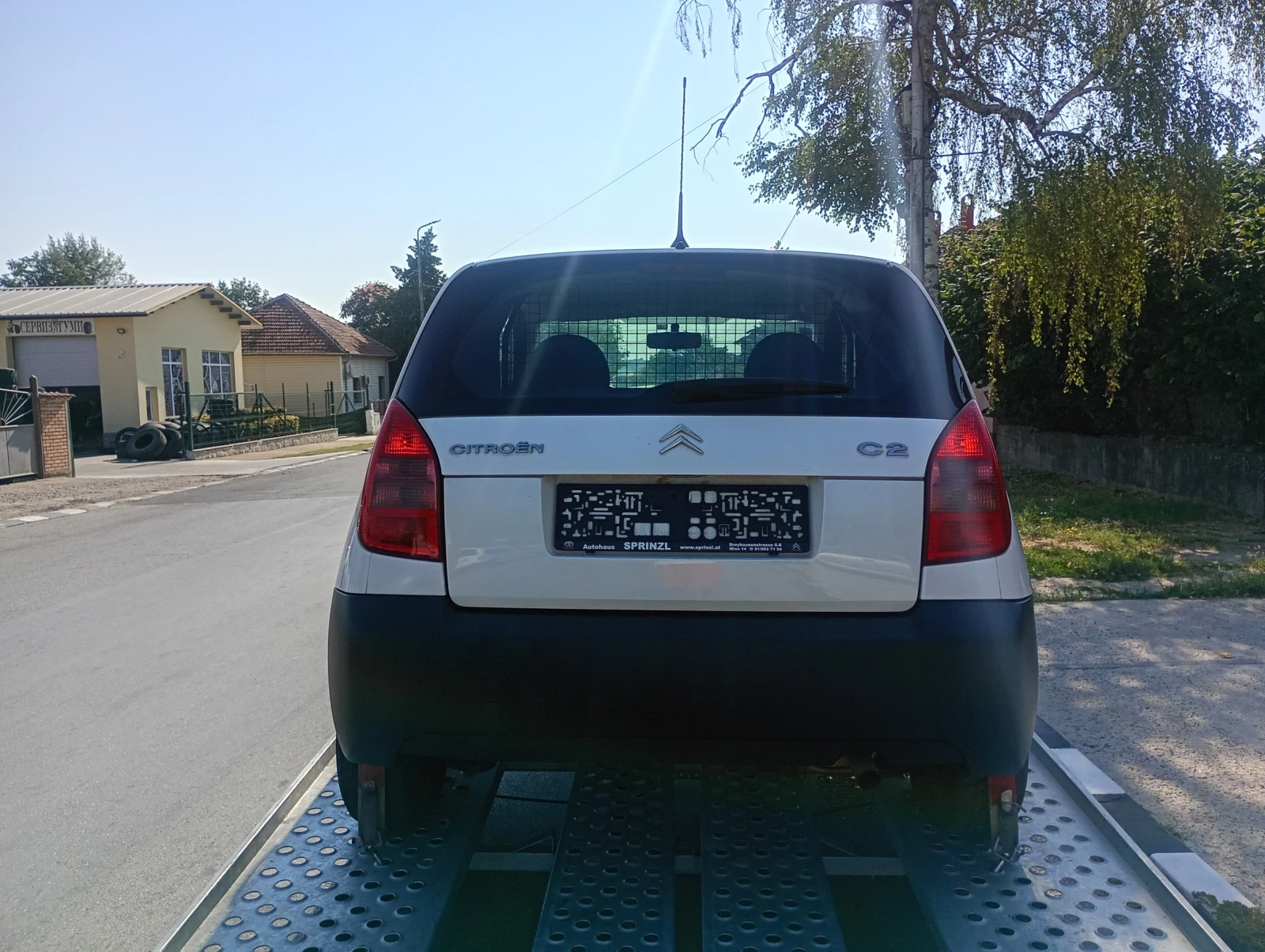 Citroen C2 Товарна клима , снимка 6 - Автомобили и джипове - 55555814